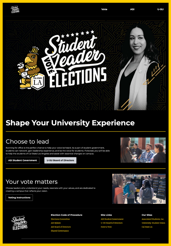 Revamped and Enhanced: U-SU Website